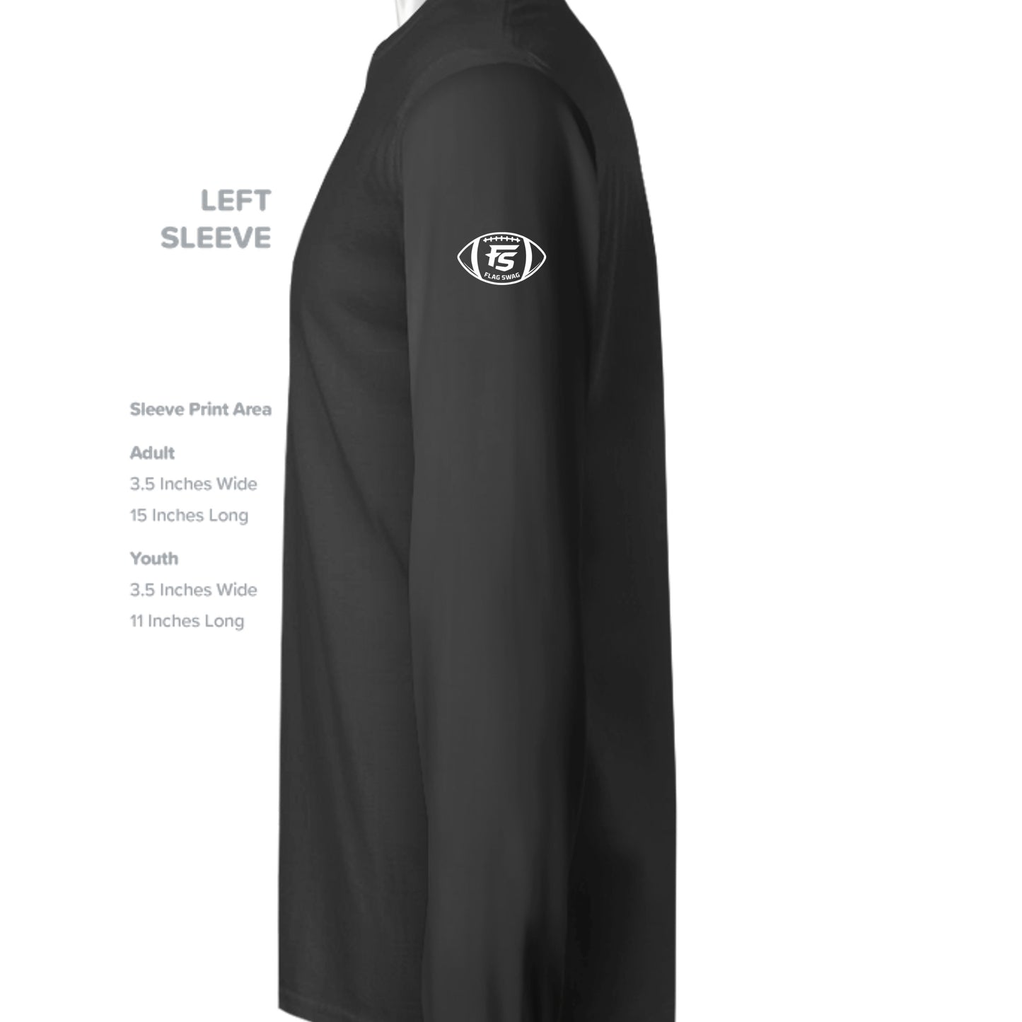 Black - YST358 - SLEEVE_LEFT