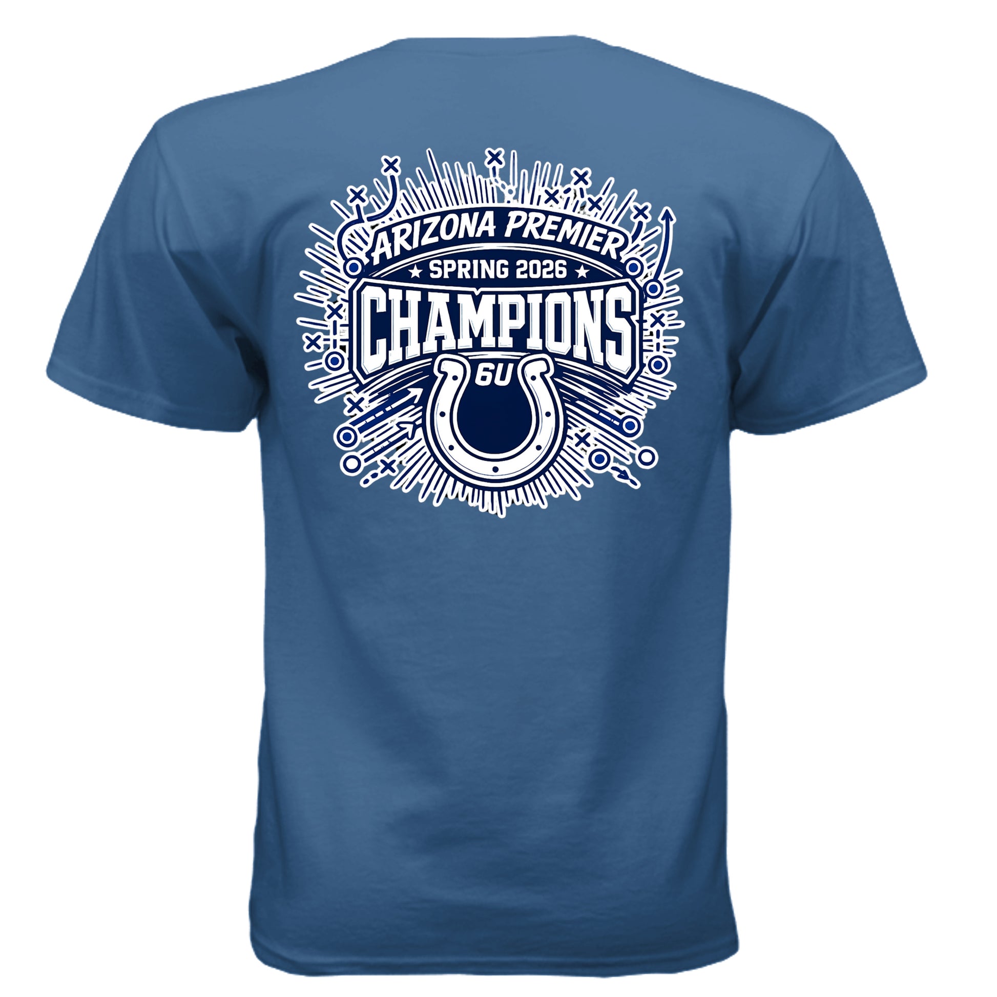 Retro Heather Royal - 29M - BACK