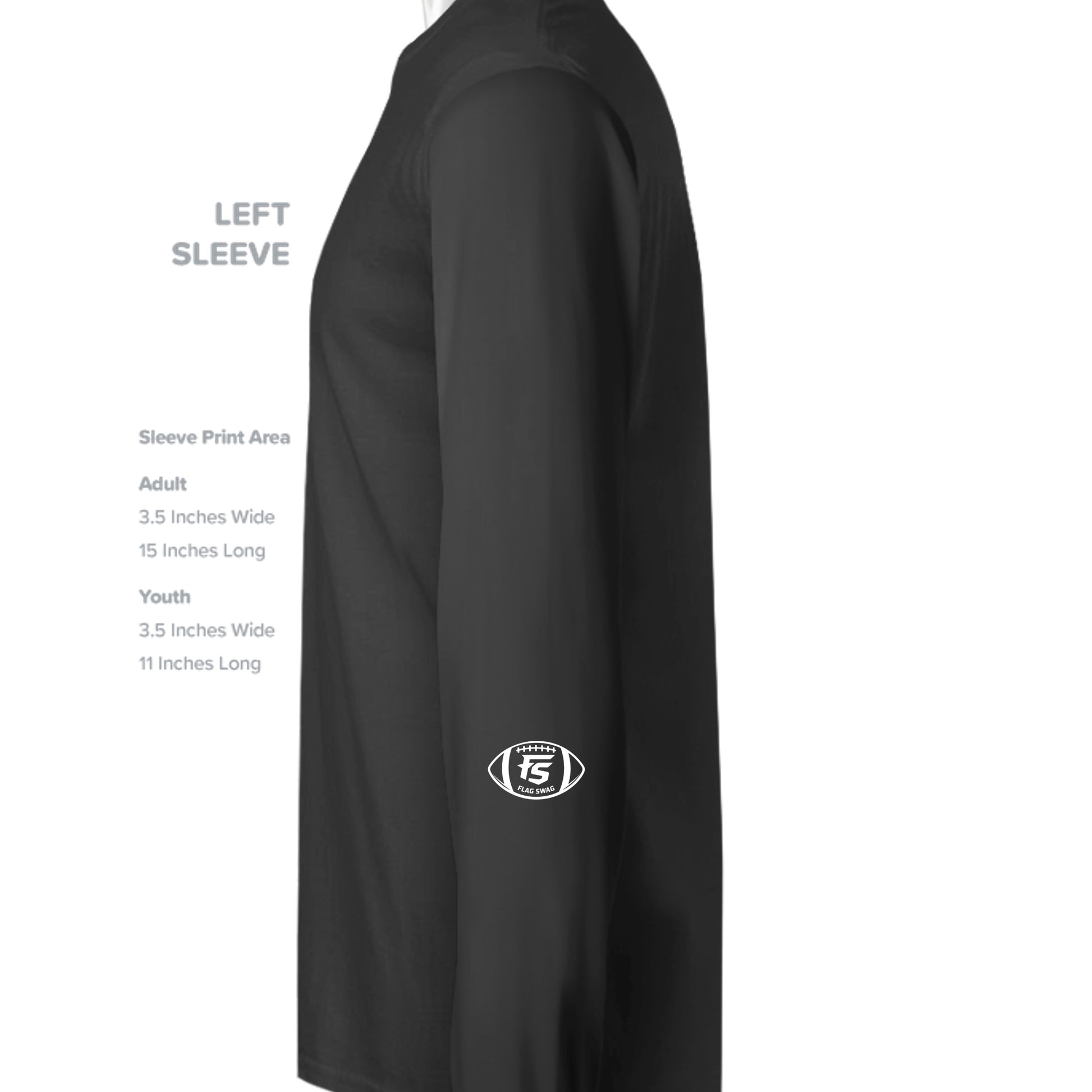 Black - YST358 - SLEEVE_LEFT